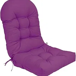 MYADDICTION Chaise Lounger Cushion Rocking Chair Cushion for Living Room Outside Balcony Violet-picture-17