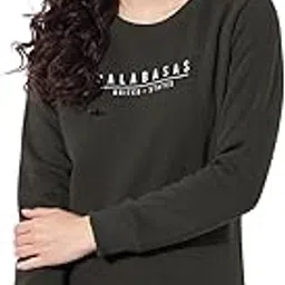 ben martin Women's Round Neck Regular Fit Full Sleeve Cotton Polyester Sweat Shirt-picture-26