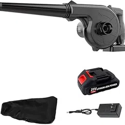 Kresal Handheld Cordless Leaf Blower, 2 in 1 Electric Blower & Vacuum with 1 Battery 1 Charger, Lightweight Small Leaf Blower, Battery Powered Blowers for Lawn Care, Patio, Yard-image-96