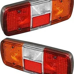 APSMOTIV LED Tail Lamp Back Light Assembly | Compatible with Mahindra Bolero Pick-up 2nd Gen & Maxi Truck Commercial Vehicles | Durable & High-Visibility Rear Light Set-picture-14