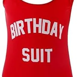 enakshi (label) Birthday Suit Letter Print Women Bikini Swimsuit Beachwear Monokini S Red|Clothing, Shoes & Accessories | Womens Clothing | Swimwear-picture-30