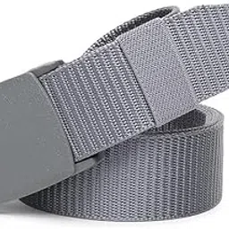 niddleman Trendy Men Artificial Leather Belt, Boys Belt for Casual or Formal -Classic Designs for Work & Business Casual (Grey) (ND865_P1__P1_NYgrey)-picture-13