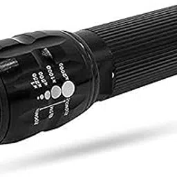 Lukzer 1PC Zoomable LED Torch Light with 3 Different Modes High Power Super Bright Light for Long Range View Flashing Torch Emergency Safety Light-image-33