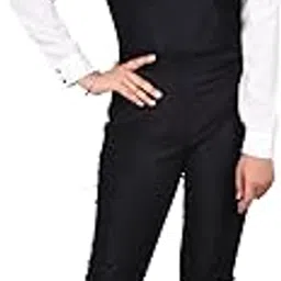rivi Women's Designer Solid Black Dungaree (RV072)-picture-42