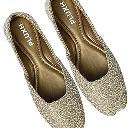 Women's Handmade Punjabi Ethnic Shoes-image-1