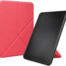 YASHIDUN® Folding Leather Protective Cover Suitable for Kindle 12th Gen KPW 6/5/4/3/2/1 Basic Model Case | kpw5 (6.8) - Red-picture-10