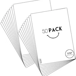 Golden State Art, Pack of 50, 5x7 Backerboards for Framing. Pack Contains 50 Backing boards-picture-24
