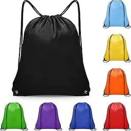 grneric Drawstring Bags Bulk Drawstring Backpack Draw String Bag Cinch Sack for Gym Traveling Yoga Outdoor Sports-picture-18