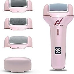 nexlev Foot Callus Remover | Electric Scrubber & Shaver for Dead, Hard & Cracked Skin | Professional Pedicure at Home | Waterproof | Type C | 3 Crystal Quartz Heads | For Men and Women| CR-01-picture-27