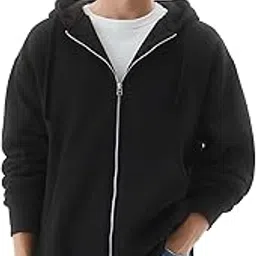maniac ||Fullzipper Solid Sweatshirt for men || Hooded Neck || Full Sleeve Loosefit sweatshirt for men||Hoodie for men||Sweatshirt for man-picture-30