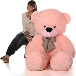 Ksar Pink Color Teddy Bear 4 Feet Large Big Panda Soft Plush Giant Stuffed Animal Toy for Girls, Girlfriend, Baby Shower, Birthday, Valentine’s Day Gift (Pink/121cm)-image-58