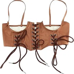 elbme ELBME® Women Waist Belt Underbust Corset PU Leather Punk Cummerbund Ladies Cincher Clothing, Shoes & Accessories | Womens Accessories | Belts-picture-32