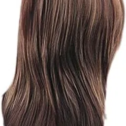 Elegant Brown Medium Long Straight Hair Wigs Synthetic Wigs for Women|1 Piece |Wigs & Hairpieces| Hair Care & Styling |Health & Beauty-picture-43