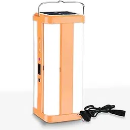 Care 4 Rechargeable Solar LED Lamp with 32 SMD Bright Light, Portable Emergency Lantern for Home, Outdoor, Camping & Power Cut_ (Orange)-image-65
