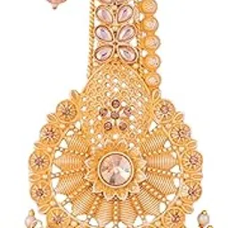 Elegant Groom Kalgi with Dazzling Stone Embellishments – Classic Wedding Turban Accessory-picture-18