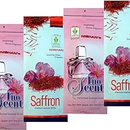 Nishan Premium Incense Sticks Combo – Fancy Collection | Long-Lasting & Soothing Fragrance for Home & Puja | Pack of 4 (120g Each) Agarbatti for Meditation & Relaxation (Safforn & InoSent)-image-76