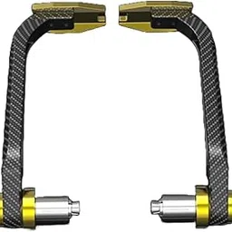 Motorcycle Brake and Clutch Lever Protection Guard, Gold-picture-30