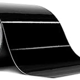 SIA VENDORS? High Vinyl Wrap Sticker Decal Car Internal Wraps Self Adhesive DIY Film, Waterproof Wrap Roll Without Bubble (24 X 78 Inch, Black Glossy)-image-47