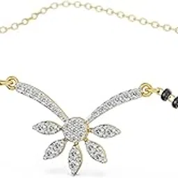 emori | Aayat Mangalsutra in 14KT Gold for Women | Yellow | Authentic & Certified Lab Diamonds-picture-18