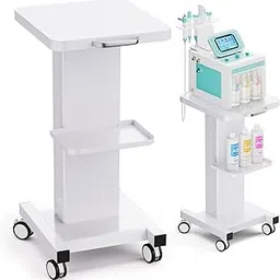 Udefineit Esthetician Cart with Wheels, Heavy Duty Carbon Steel Beauty Trolley Cart Load 220Lbs, 3 Tier Rolling Facial Trolley Spa Carts, Mobile Esthetician Machine Stand for Beauty Instrument Storage-picture-48