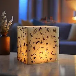 Iris Botanics Lantern Candle- Fragrance Tea Rose & Agarwood- 720g (Lilac & Peony)-picture-48