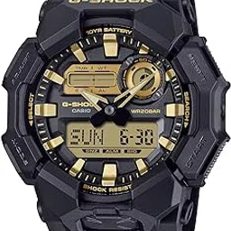 casio G-Shock GA-010GB-1A9DR Analog-Digital Black&Gold Dial Men (G1733)-picture-22