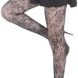 ramanuja - fashion as unique as you are. Women's Black Fishnet Tights Suspender Pantyhose Stretchy Stockings-picture-36