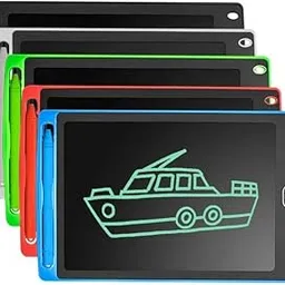 MEHRROOTS LCD Writing Tablet, 8.5 Inch, Pack of 5, Multicolour, Digital Drawing Board for Kids-picture-14