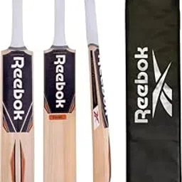 REEBOK Excel (, Light Weight, Ready to Play) Full Size Kashmir Willow Cricket Bat for 15+ Yrs (1130 g) Bat Grip and Sticker May Vary Based on Availability-image-9