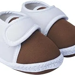 neska moda 6 To 12 Months Baby Boys & Baby Girls Cute Soft Cotton Pre-Walker Sports Booties-BT4437-picture-33