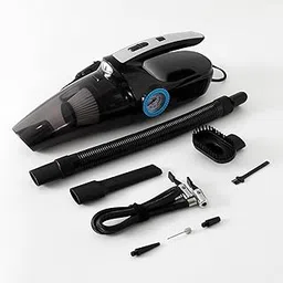 Urbane Home Small Vacuum Cleaner for Dust - Portable Wired Air Duster & Cleaning Machine for Sofa, Bed, Car, Home - with 6 Accessories - Black-image-58