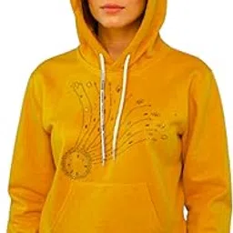 Jegswel Small Size Women Full Sleeve Velvet Solid Hooded Sweatshirt-picture-35