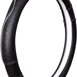 WolkomHome Ring Type Car Steering Wheel Cover (Chrome Black) for Mahindra XUV 500-picture-28