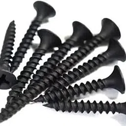 ADISON Screw Stainless Steel And Sharp Pointed End Pack Of 100 And Get 25 Free Pack Of 125 Heavy Duty Rust Prf Highly Durable Silver 3.5 * 38 Mm Size | Black-picture-10