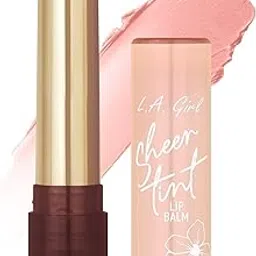 L.A. Girl Sheer Tint Lip Balm - Nude | Lightweight Tinted Lip Balm with Sheer Color & Moisturizing Formula | Hydrating Everyday Lip Care for Soft, Smooth Lips | Lip Moisturizer-image-2