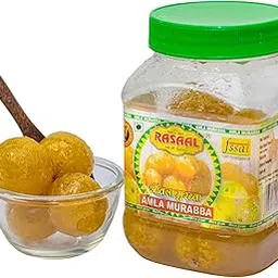 RASAAl Homemade Organic Amla Murabba 1kg | Naturally preserved without sugar amla murabba immunity booster pet jar.Export Quality Amla | No Processed, Great for Immunity Booster | No Artificial Colour Used (Amla) | Packed In Reusable Jar.100%Vegetarian & Pure Natural Healthy Ingredients (for Those who Care'S Health First) | Traditional Recipe-picture-27