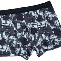 jal enterprise Men's Athletic Boxer Brief Underwear with Abstract Pattern Print, Black and Grey, Stretch Fabric, Comfortable Fit-picture-48