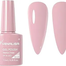 Venalisa Hema Free Gel Polish 7.5ml from Vettsy UV LED Gel Nailpolish Nails Manicure Salon at Home - 412 image 1