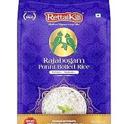 Rettai Kili Rajabogam Ponni Boiled Rice (Aged) | Aromatic & Flavorful South Indian Rice | 10kg-picture-10