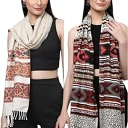 trijal Women's Mufflers, Soft and Warm-picture-42