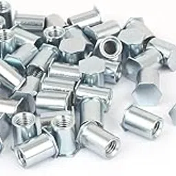 3NH® M5x10mm Hex Head Zinc Plated Carbon Steel Blind Self Clinching Standoff 50pcs-image-4