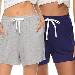 johny kingdom Women's Shorts | Women's Cotton Shorts | (Pack of 2)-picture-44