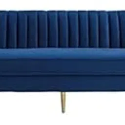 ZENTARA Modern 3-Seater Chesterfield Sofa | Velvet Upholstered Couch for Living Room & Office Furniture-picture-32