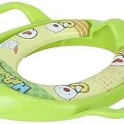 KASSY POP CURATED JUST FOR YOU Baby Boy's and Baby Girl's Potty Trainer Kassy Pop Toilet Seat for Potty Training with Pee Shield Design, Cushions and Handle for Extra Comfort (2-6 Years)-image-1