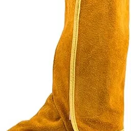 ilsmysutra ILSMYSUTRA® Welder Shoe Protectors Women Men Fire Resistant Anti Slip Welding Shoe Cover Height 40cm image 1