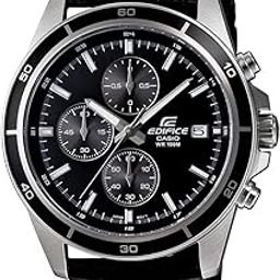 casio Edifice Chronograph Black Dial Men's Watch - EFR-526L-1AVUDF (EX096)-picture-8
