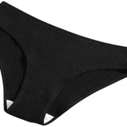 louryn koulyn Women's Panties Stripe Women Underwear Solid Soft Female Lingerie Comfortable Ladies Briefs Underpants (Pack of 1)-picture-24