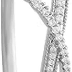 kushal's Fashion Jewellery White Rodium Polished Zircon Kada With Locking System |Best For Gifting, Bride, Bridemaids & Special Occasion | Zircon Kada For Women - 441028-picture-28