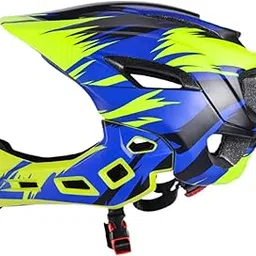 Kids Bike Helmet Child Multipurpose Bicycle Helmet for Outdoor Biking Riding Yellow Blue1 Bike Helmet Helmets Helmets & Protective Gear | Cycling |Sporting Goods-image-81