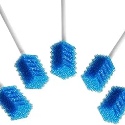 100 Pcs Blue: Munkcare Oral Care Swabs Disposable- Blue 100 Counts-picture-58